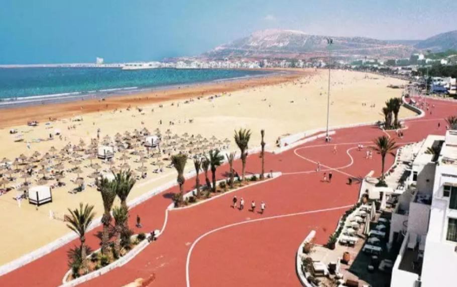 Appartement Deluxe Avec Piscine Privee Agadir Buitenkant foto
