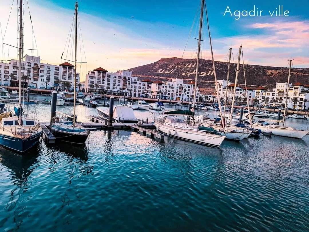 Appartement Deluxe Avec Piscine Privee Agadir Buitenkant foto